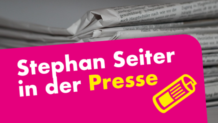 Stephan Seiter in der Presse 