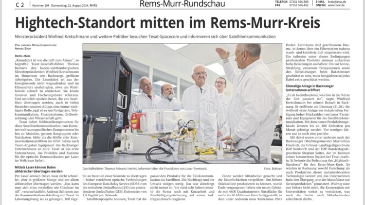 Stephan Seiter in der Presse 